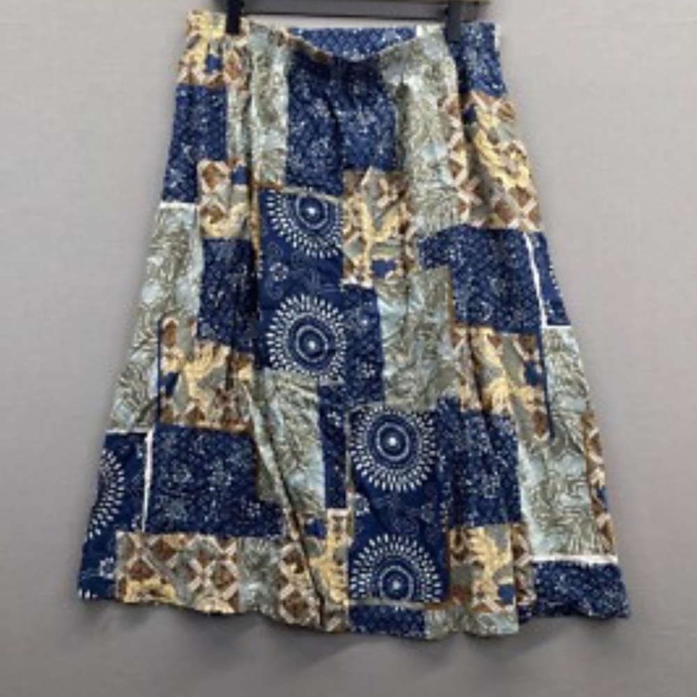 Patchwork Patterned Women's Skirt - image 1